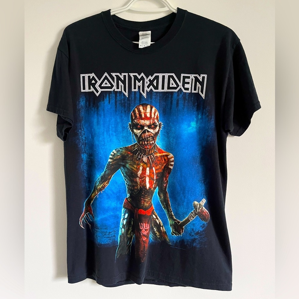 Iron Maiden The Book of Souls 2016 World  Tour Shirt Mens Size M